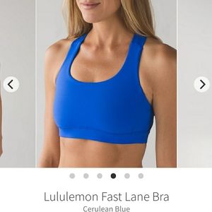 Lululemon fast lane bra